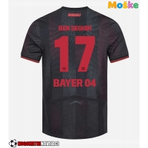 Moške Nogometnih dresov Bayer Leverkusen Eliesse Ben Seghir #17 Domači 2025-26 Kratki rokavi